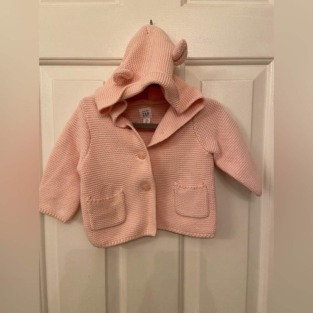 GAP Baby Pink Knit Sweater